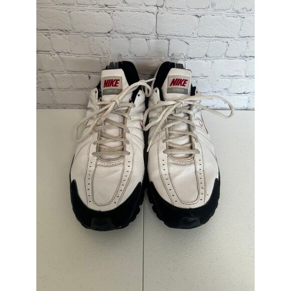 2008 Nike Shox Turbo VII White Black Men's size 11.5 Shoe Sneakers - Picture 2 of 12